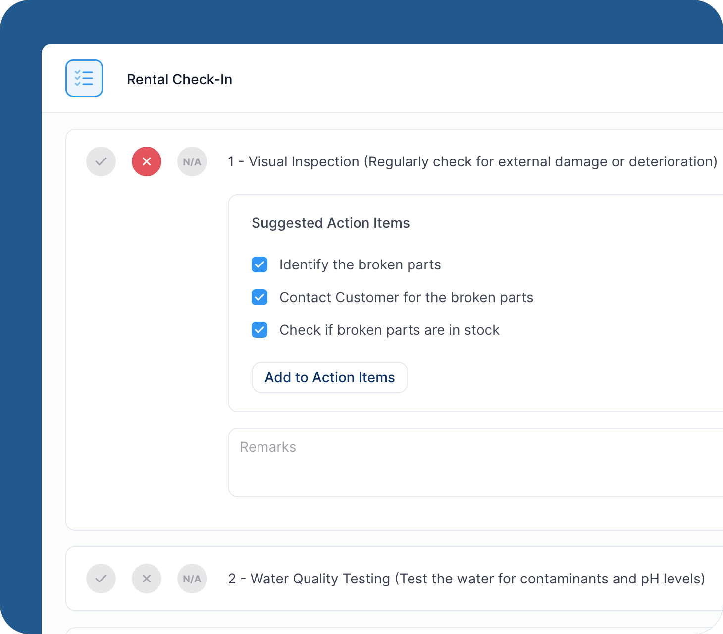 (12) RTS - Snippet - Inspection Checklist