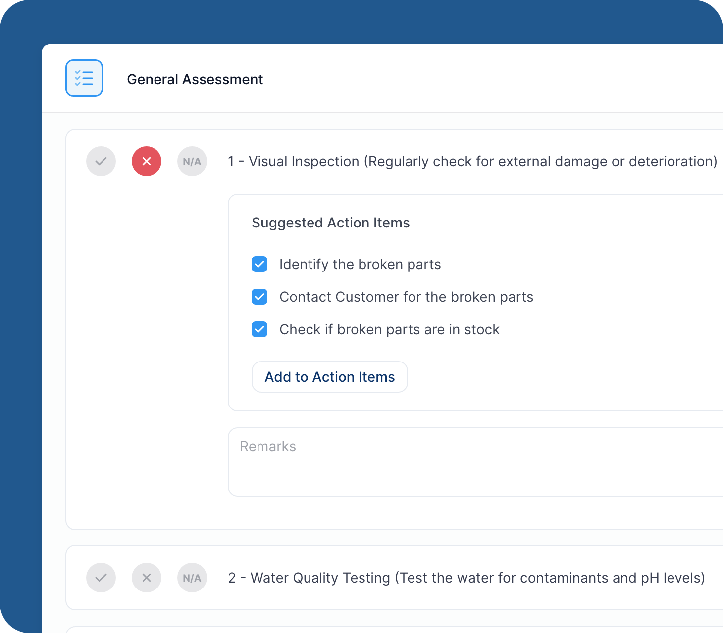 (4) RTS - Snippet - Inspection Checklist